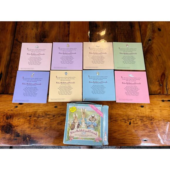 Vintage Peter Rabbit and Friends 100th Anniversary Edition 8 Book collection - Picture 2 of 11